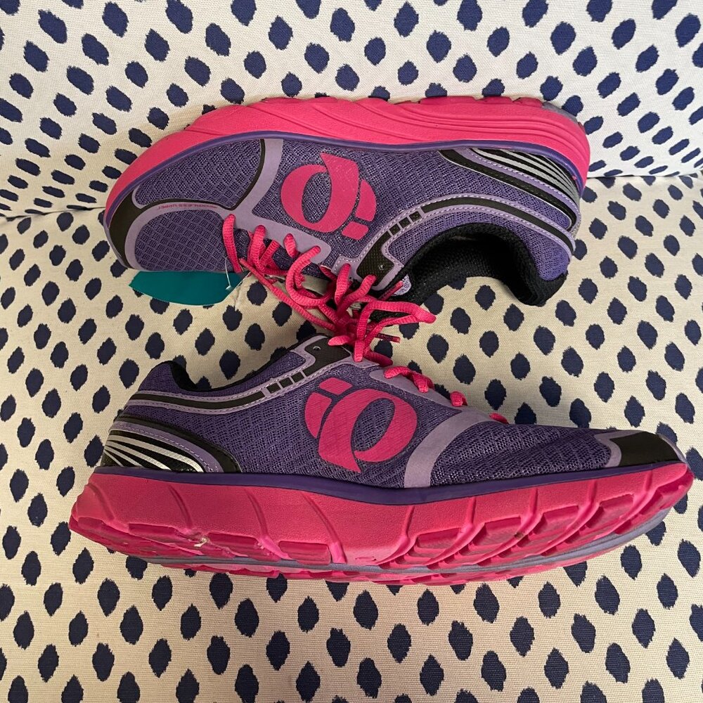 Pearl Izumi EM Road M# Purple Shoes Size 9 - Picture 2 of 8